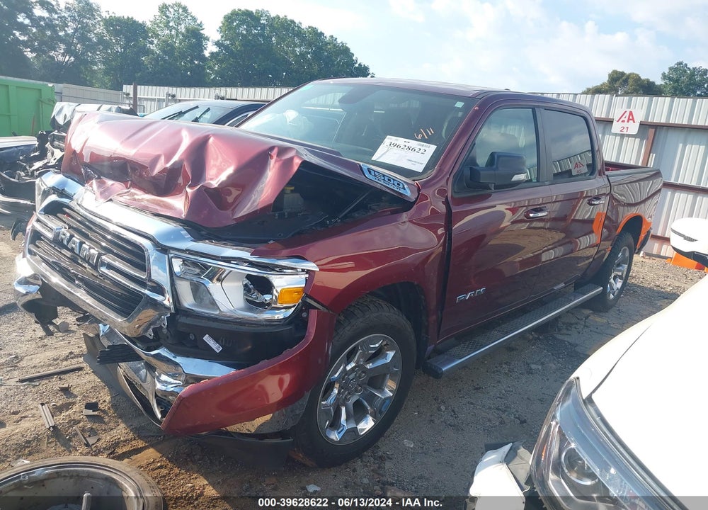 2019 RAM 1500 BIG HORN/LONE STAR 4X2 5'7 BOX VIN: 1C6RREFT9KN617230
