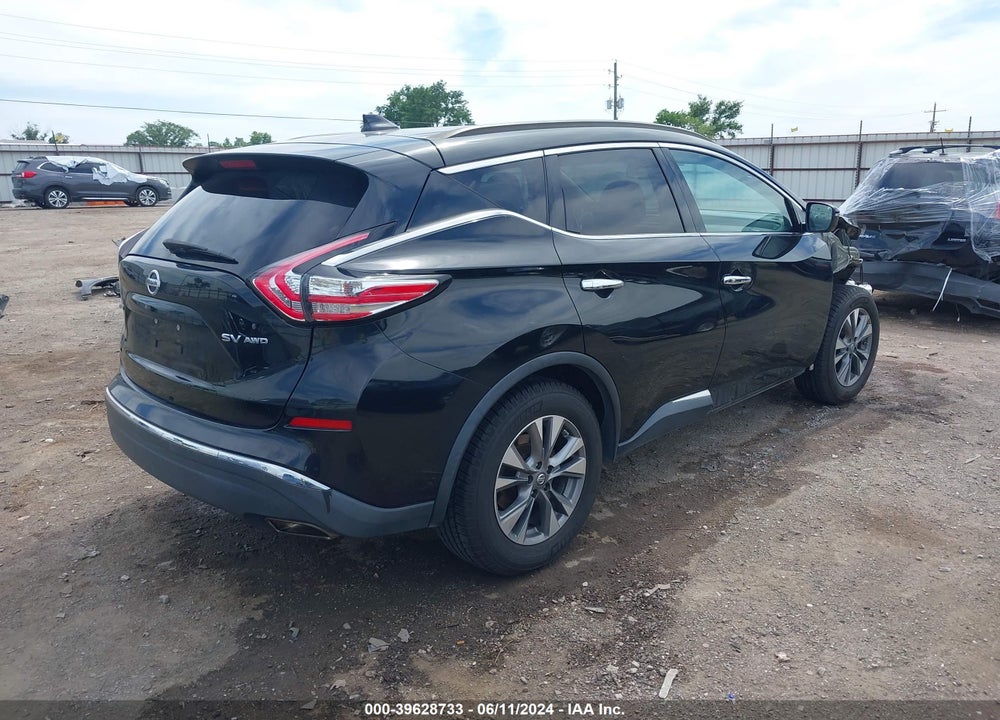 2018 NISSAN MURANO SV VIN: 5N1AZ2MHXJN119602
