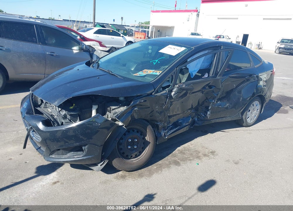 2014 FORD FIESTA S VIN: 3FADP4AJ4EM133463