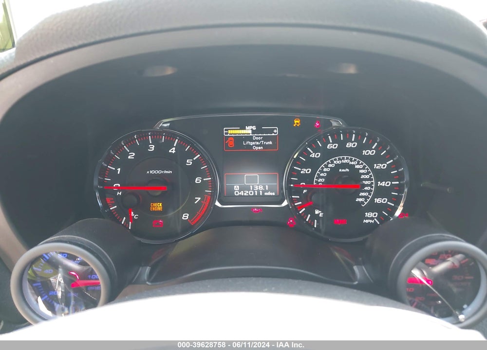 2019 SUBARU WRX VIN: JF1VA1A65K9817769