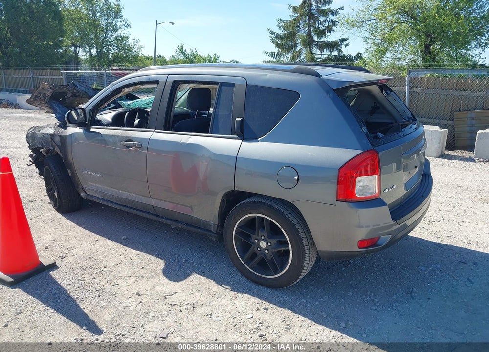 2012 JEEP COMPASS SPORT VIN: 1C4NJDBB7CD509640