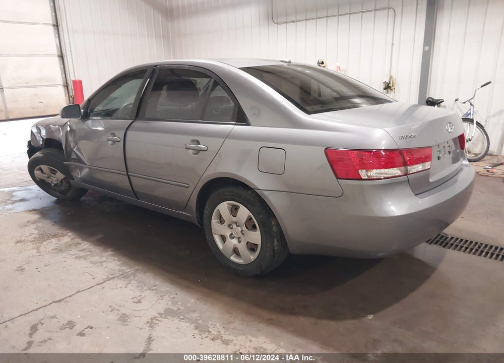 2007 HYUNDAI SONATA GLS VIN: 5NPET46C97H268676