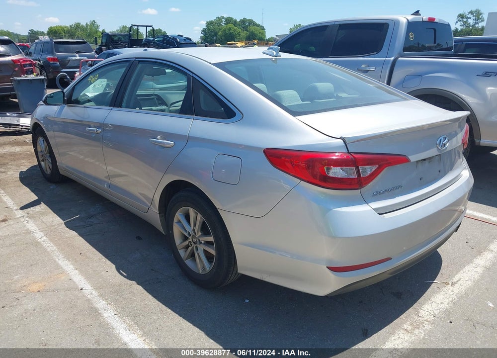 2016 HYUNDAI SONATA SE VIN: 5NPE24AF6GH361269