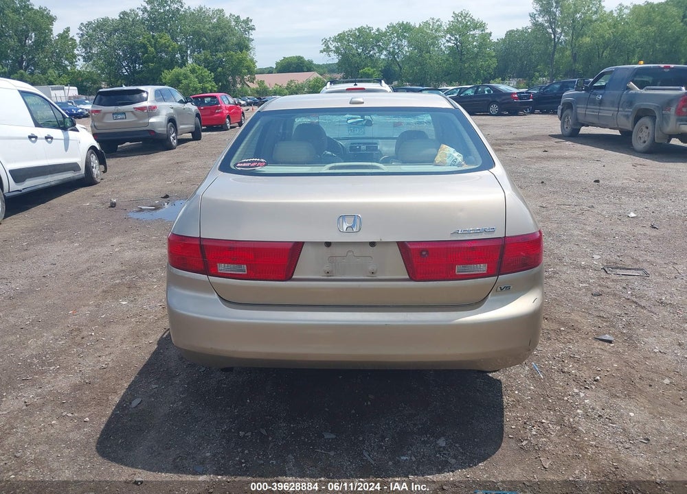 2005 HONDA ACCORD 3.0 EX VIN: 1HGCM66805A076273