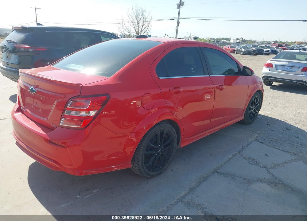 2019 CHEVROLET SONIC PREMIER AUTO VIN: 1G1JF5SB8K4115478