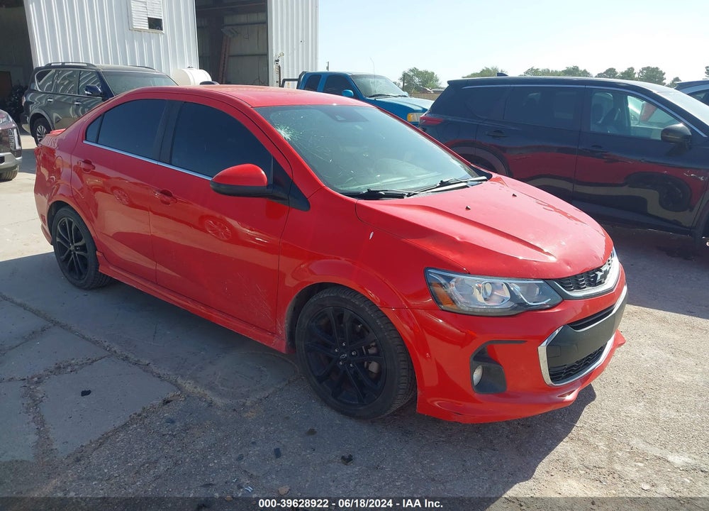 2019 CHEVROLET SONIC PREMIER AUTO VIN: 1G1JF5SB8K4115478
