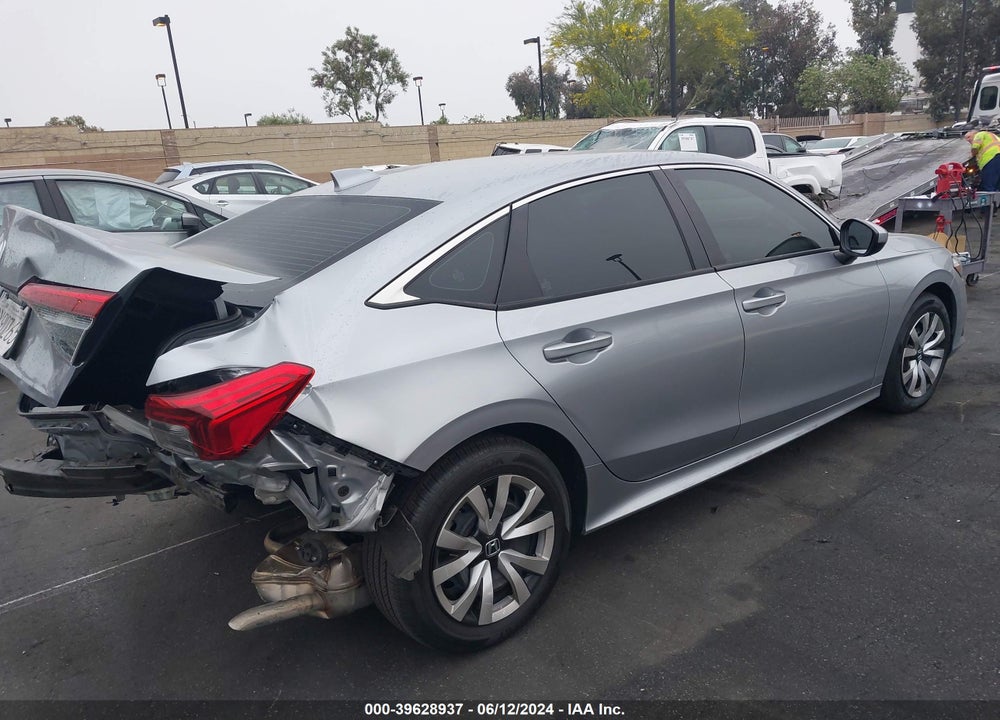2024 HONDA CIVIC LX VIN: 2HGFE2F2XRH510138