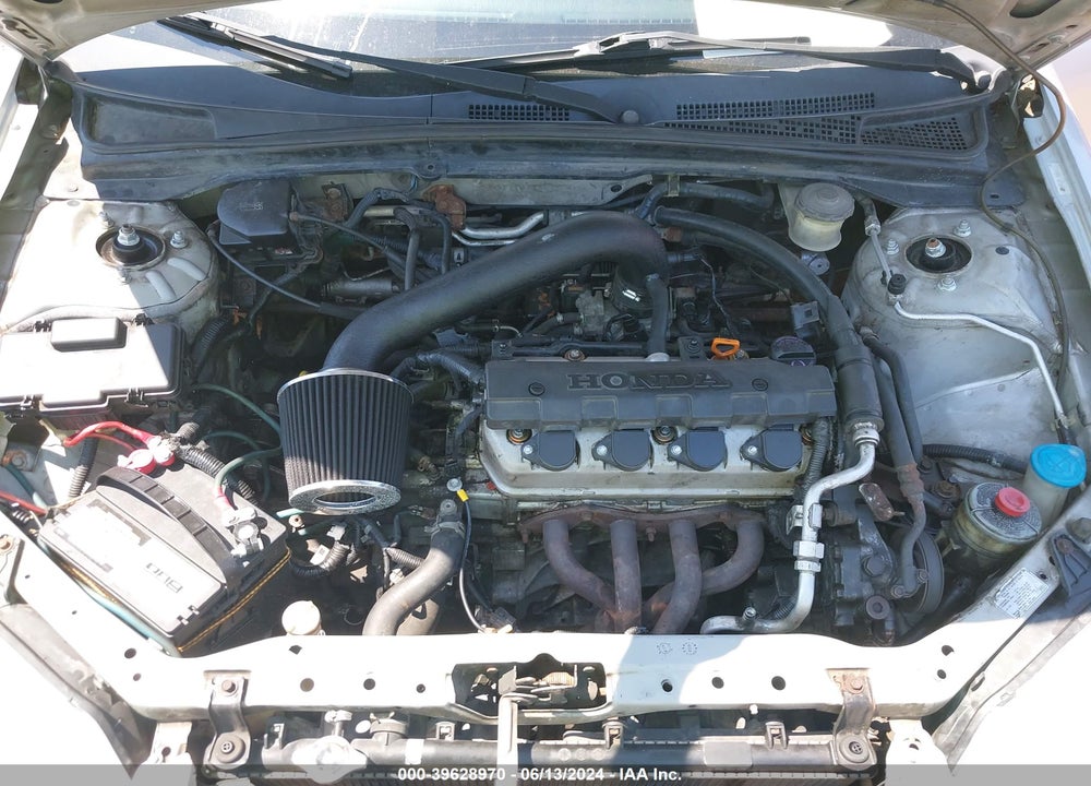 2001 HONDA CIVIC LX VIN: 1HGES16591L070347