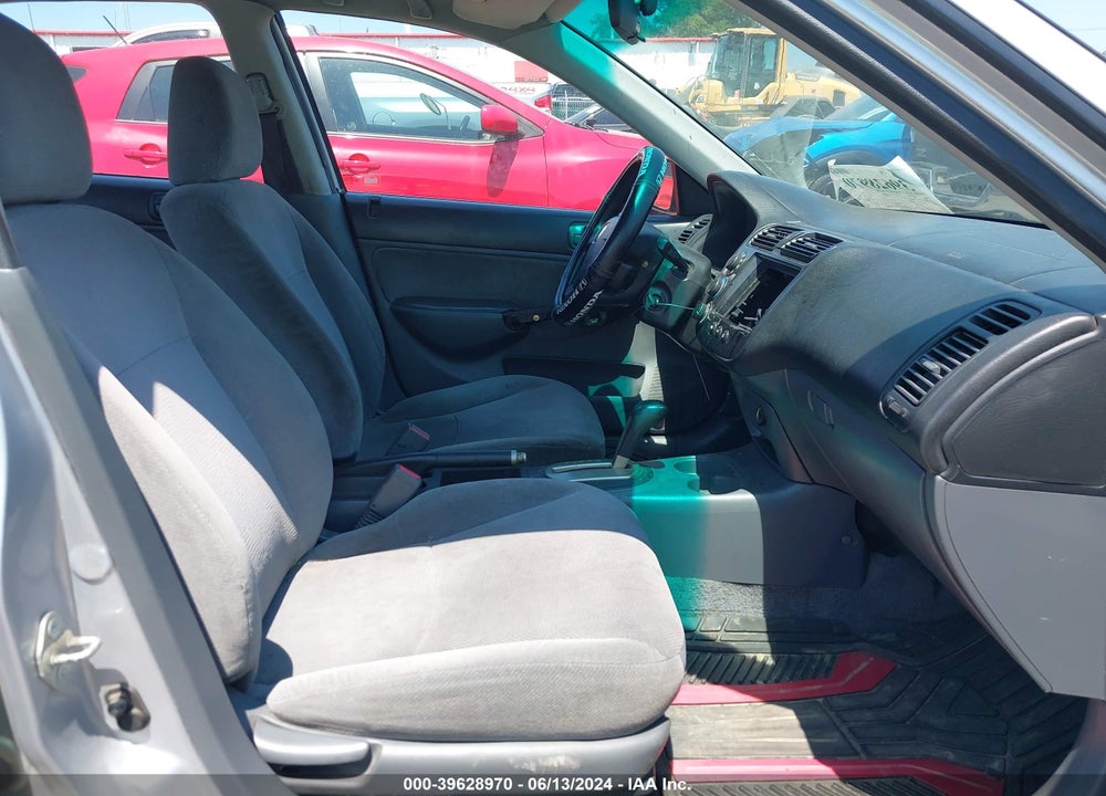 2001 HONDA CIVIC LX VIN: 1HGES16591L070347