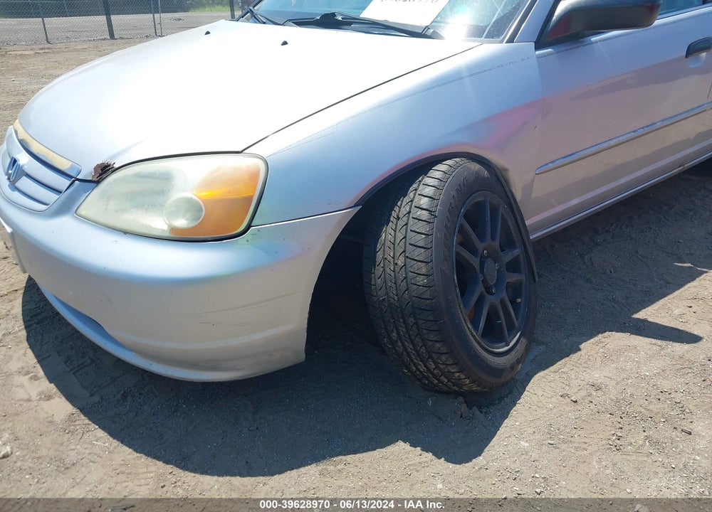 2001 HONDA CIVIC LX VIN: 1HGES16591L070347
