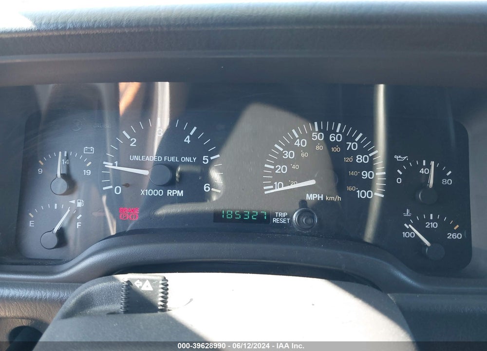 1999 JEEP CHEROKEE CLASSIC VIN: 1J4FF78S0XL616940