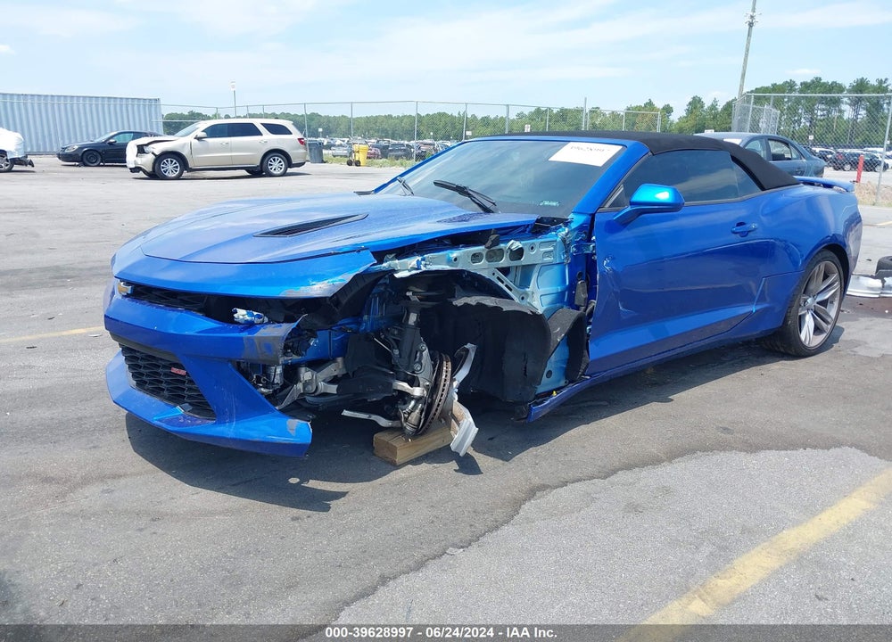 2017 CHEVROLET CAMARO 2SS VIN: 1G1FH3D78H0151653