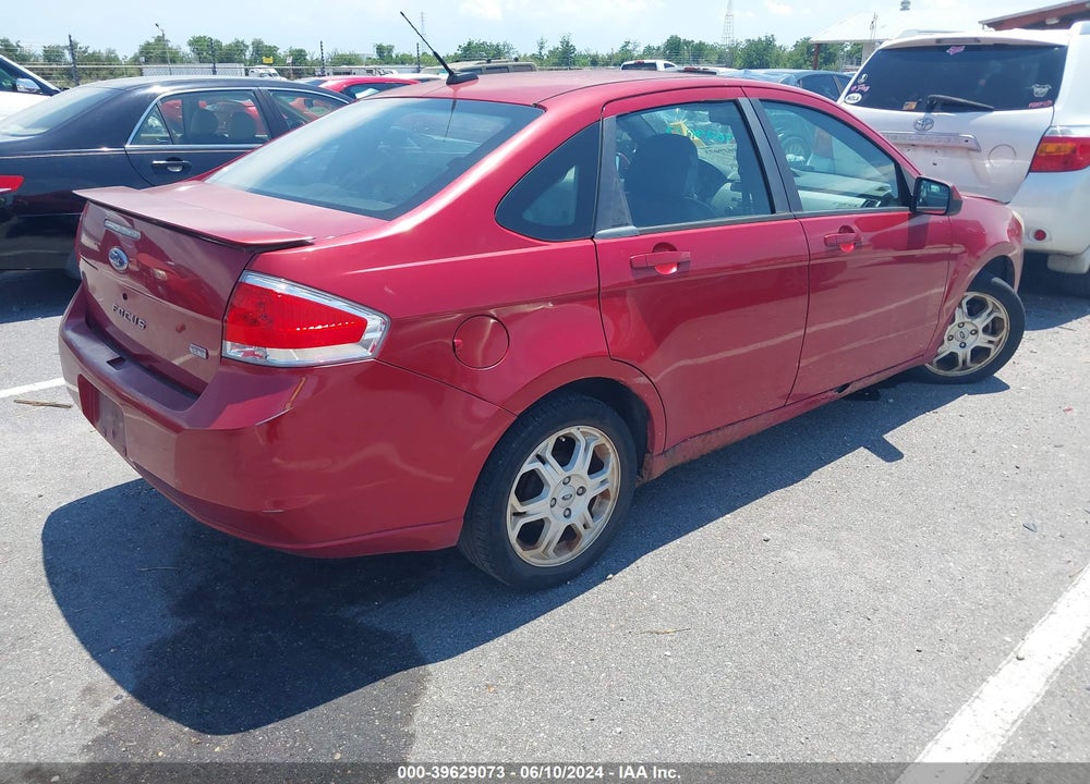 2009 FORD FOCUS SES VIN: 1FAHP36N19W243674