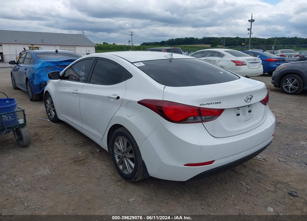 2014 HYUNDAI ELANTRA SE VIN: 5NPDH4AE1EH472827