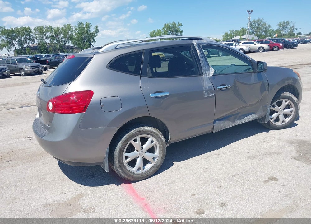 2010 NISSAN ROGUE SL VIN: JN8AS5MV9AW610192