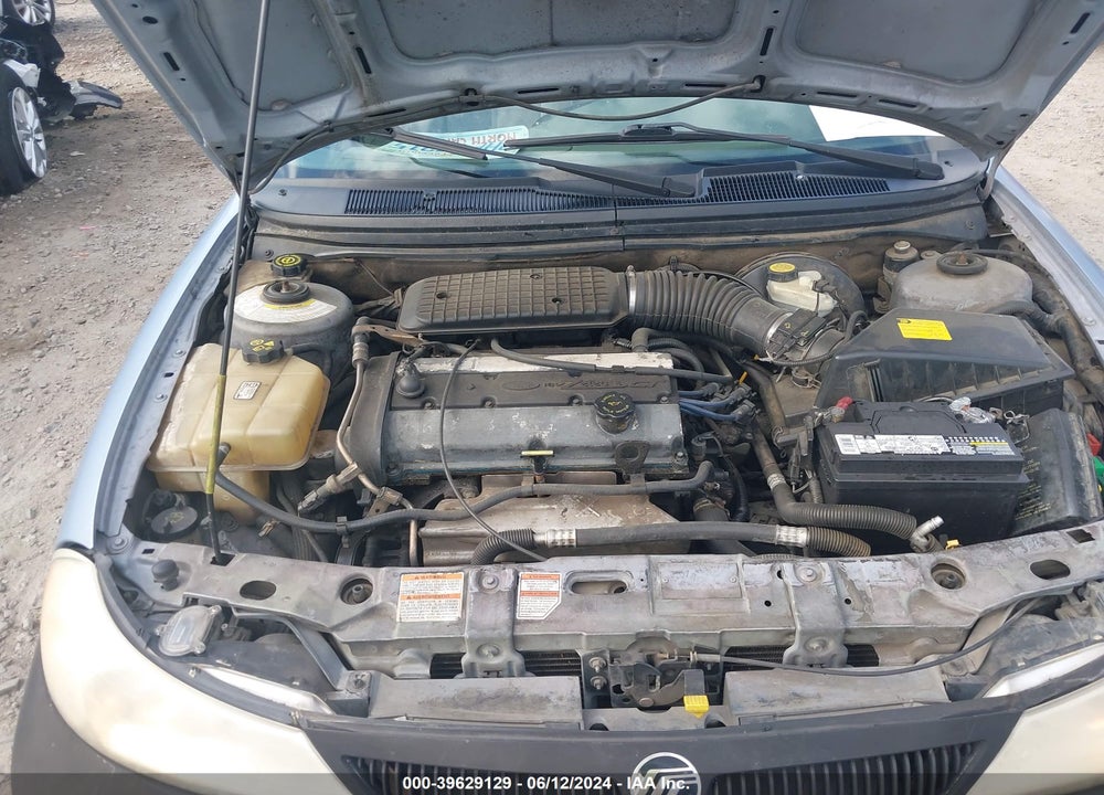 1998 MERCURY MYSTIQUE GS VIN: 1MEFM6535WK632430