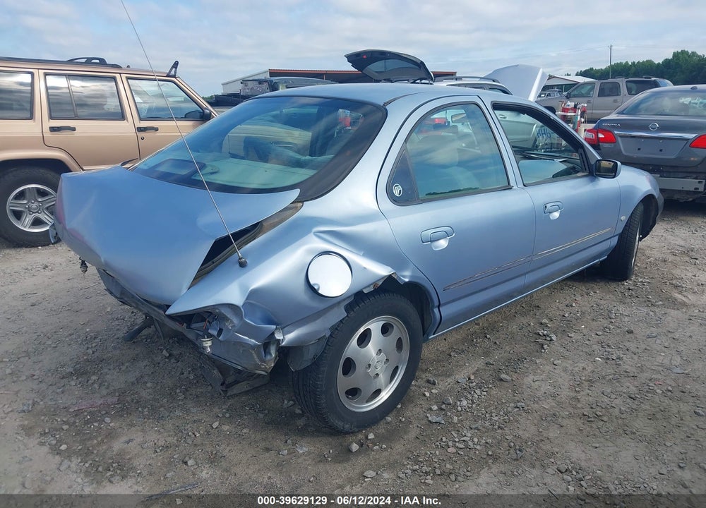 1998 MERCURY MYSTIQUE GS VIN: 1MEFM6535WK632430