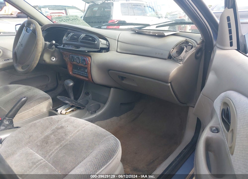 1998 MERCURY MYSTIQUE GS VIN: 1MEFM6535WK632430
