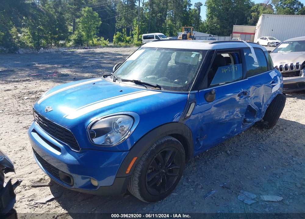 2012 MINI COOPER S COUNTRYMAN VIN: WMWZC5C56CWL61816