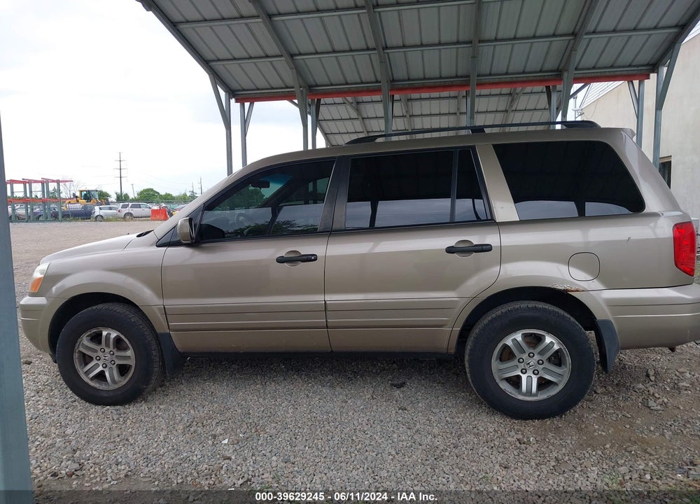 2004 HONDA PILOT EX-L VIN: 2HKYF18564H585800