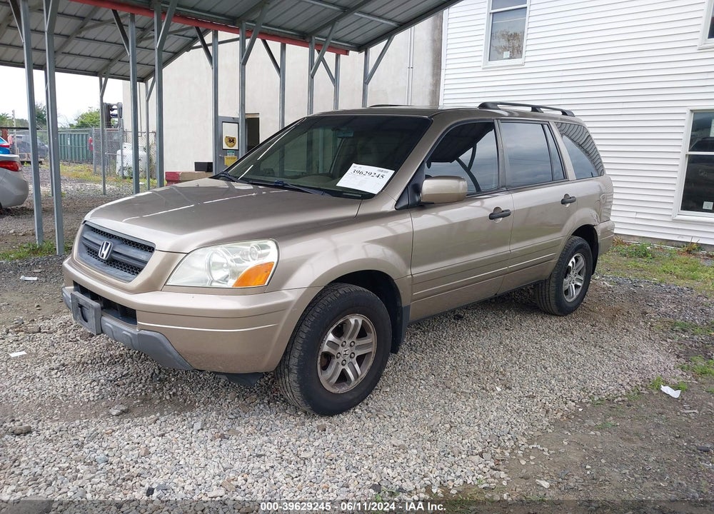 2004 HONDA PILOT EX-L VIN: 2HKYF18564H585800