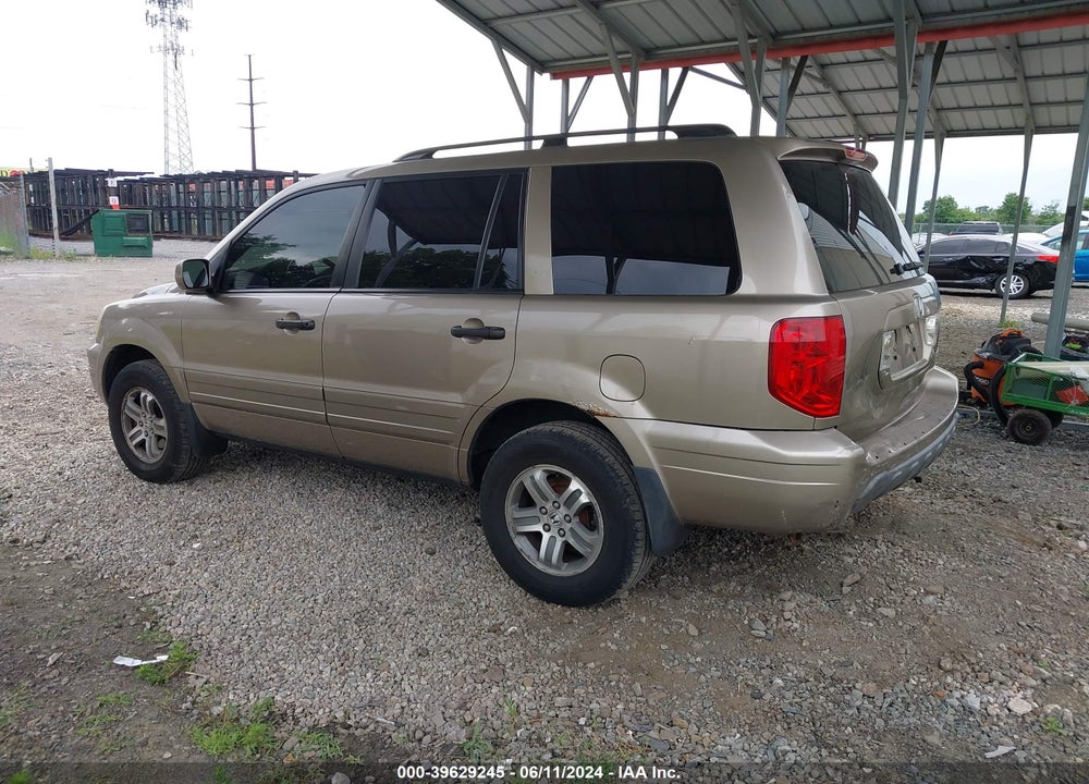 2004 HONDA PILOT EX-L VIN: 2HKYF18564H585800