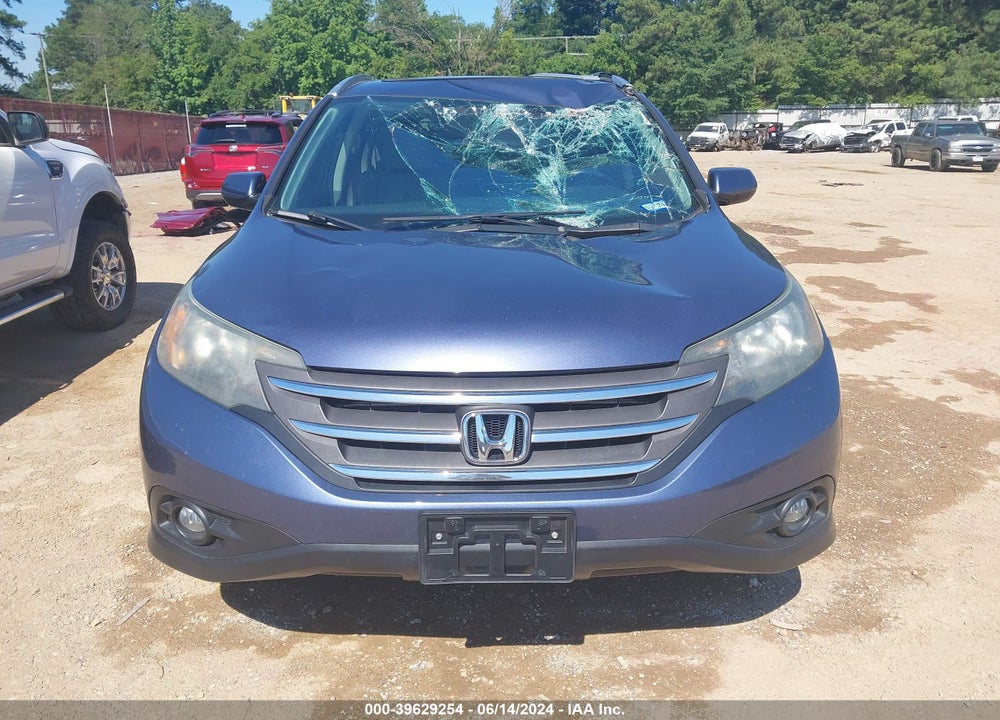 2014 HONDA CR-V EX-L VIN: 2HKRM3H71EH504002