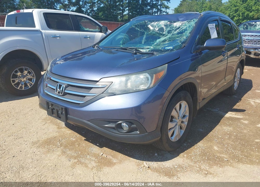 2014 HONDA CR-V EX-L VIN: 2HKRM3H71EH504002