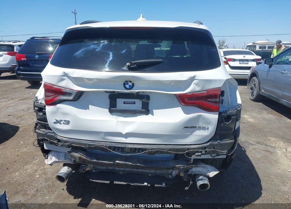 2020 BMW X3 XDRIVE30I VIN: 5UXTY5C03L9D25340