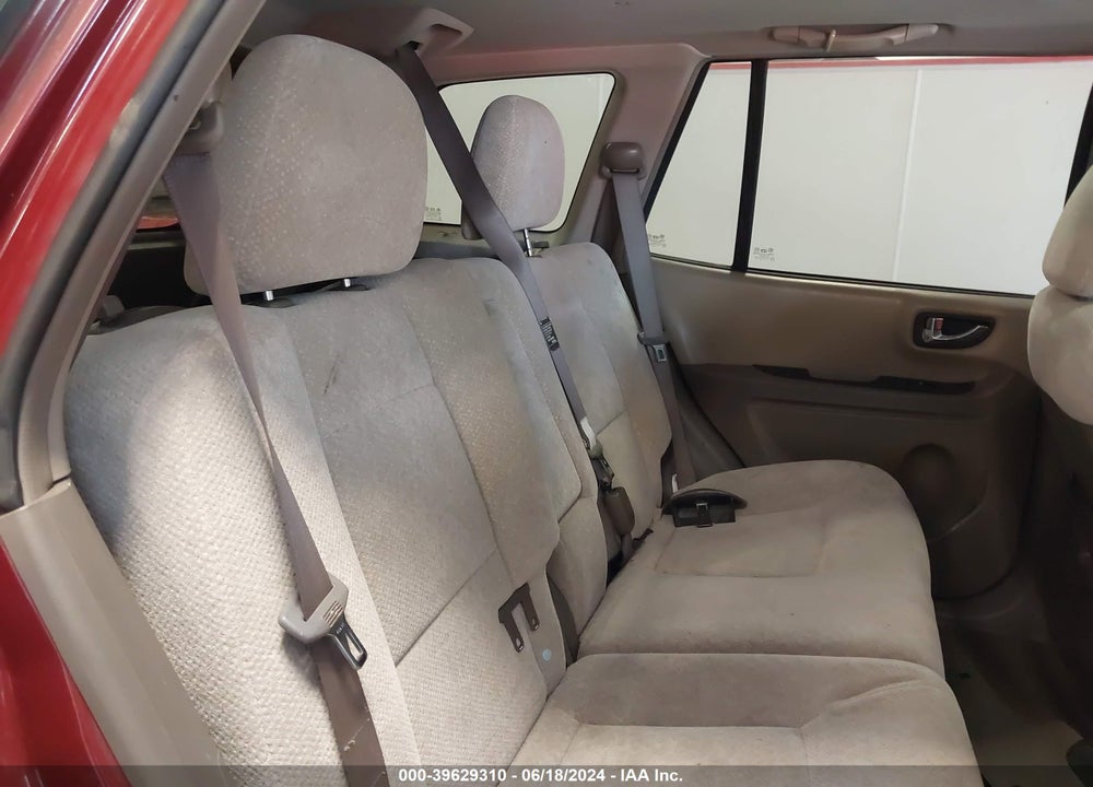 2005 HYUNDAI SANTA FE GLS VIN: KM8SC13D85U907840