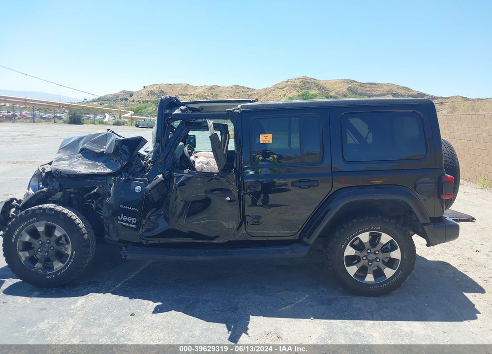 2018 JEEP WRANGLER UNLIMITED SAHARA 4X4 VIN: 1C4HJXEN1JW190029