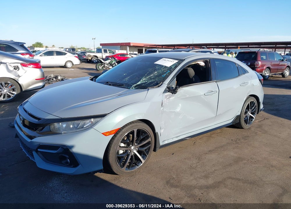 2020 HONDA CIVIC SPORT VIN: SHHFK7H49LU417819