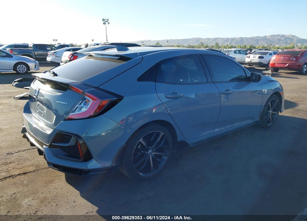 2020 HONDA CIVIC SPORT VIN: SHHFK7H49LU417819