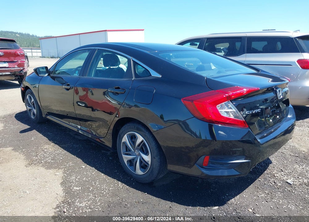2019 HONDA CIVIC LX VIN: 2HGFC2F60KH555359