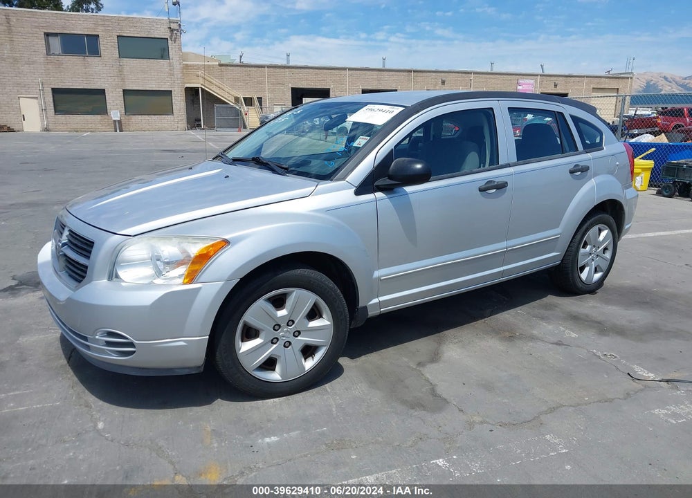 2007 DODGE CALIBER SXT VIN: 1B3HB48C17D595528