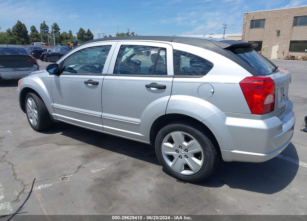 2007 DODGE CALIBER SXT VIN: 1B3HB48C17D595528