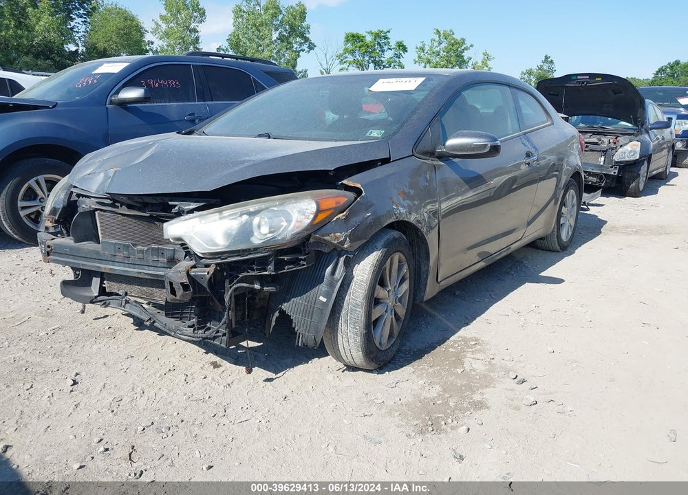 2015 KIA FORTE KOUP EX VIN: KNAFX6A81F5349416