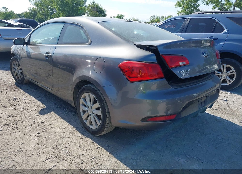 2015 KIA FORTE KOUP EX VIN: KNAFX6A81F5349416