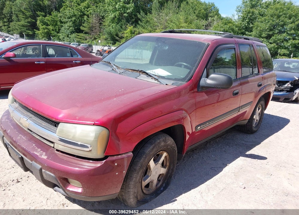 2002 CHEVROLET TRAILBLAZER LT VIN: 1GNDT13S322482781