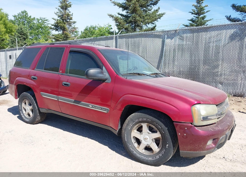 2002 CHEVROLET TRAILBLAZER LT VIN: 1GNDT13S322482781