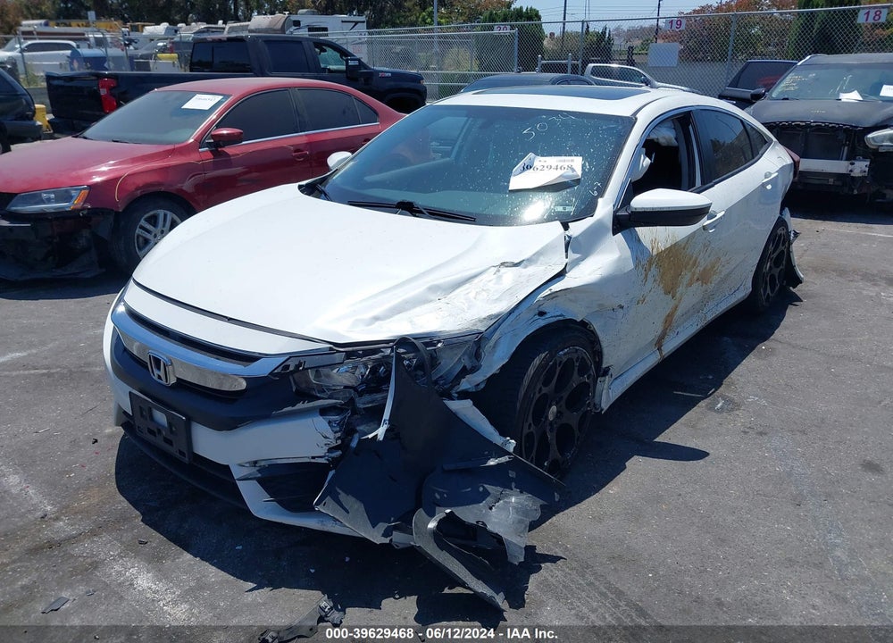 2018 HONDA CIVIC EX-T VIN: JHMFC1F37JX005034