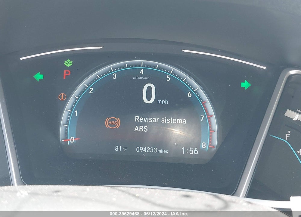 2018 HONDA CIVIC EX-T VIN: JHMFC1F37JX005034