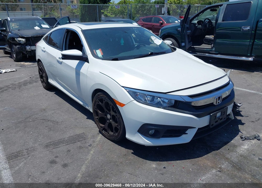 2018 HONDA CIVIC EX-T VIN: JHMFC1F37JX005034