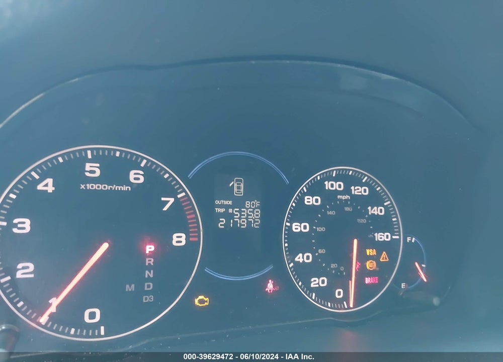 2005 ACURA TSX VIN: JH4CL96995C027720