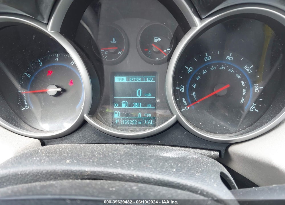 2013 CHEVROLET CRUZE ECO AUTO VIN: 1G1PH5SB9D7178904