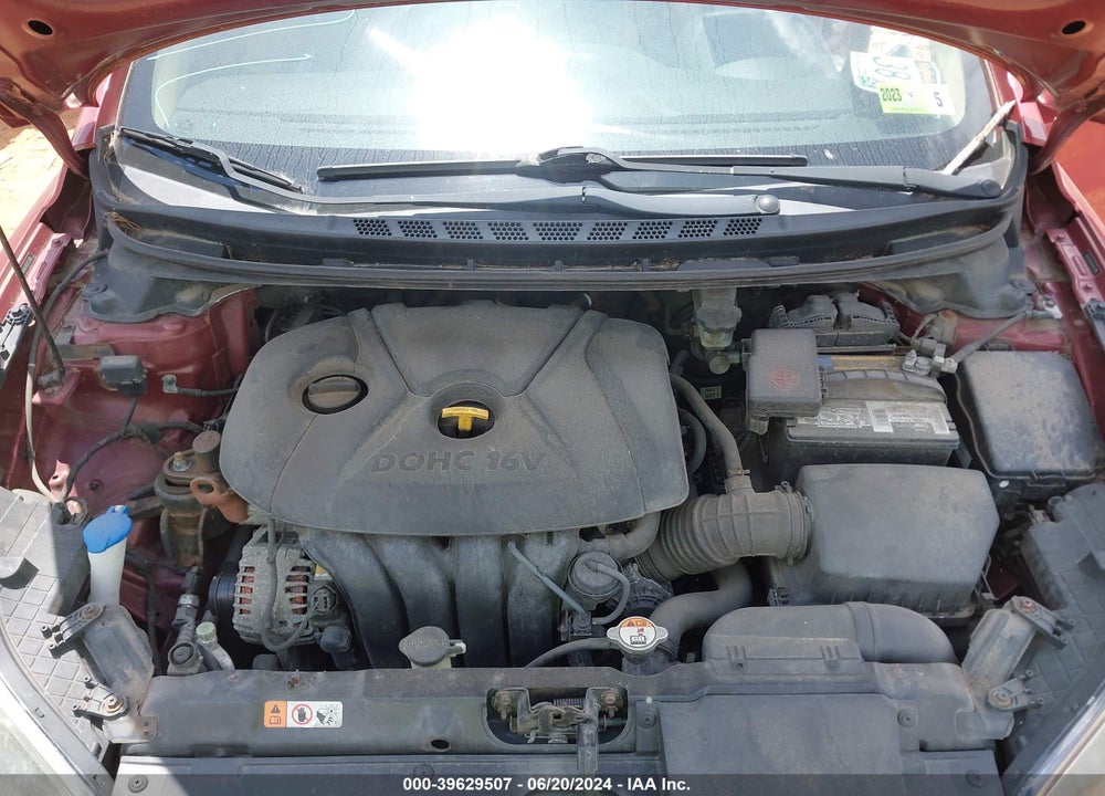 2013 HYUNDAI ELANTRA GLS VIN: 5NPDH4AE4DH253388