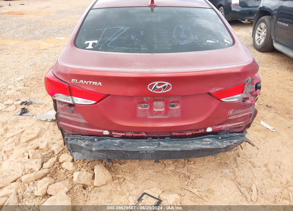 2013 HYUNDAI ELANTRA GLS VIN: 5NPDH4AE4DH253388
