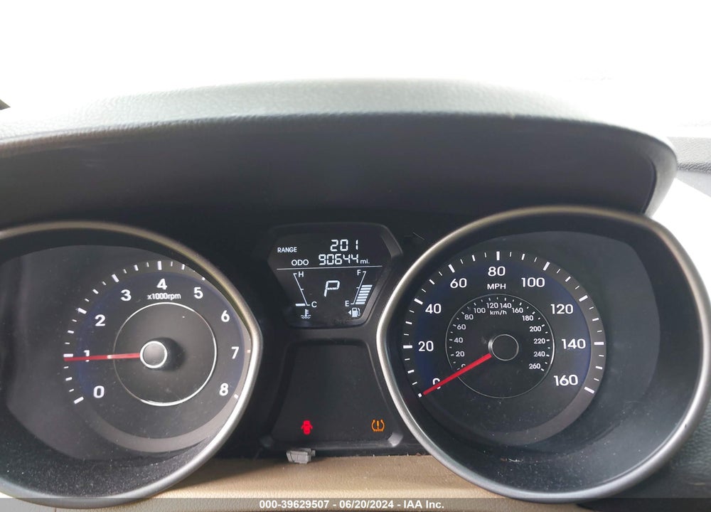 2013 HYUNDAI ELANTRA GLS VIN: 5NPDH4AE4DH253388