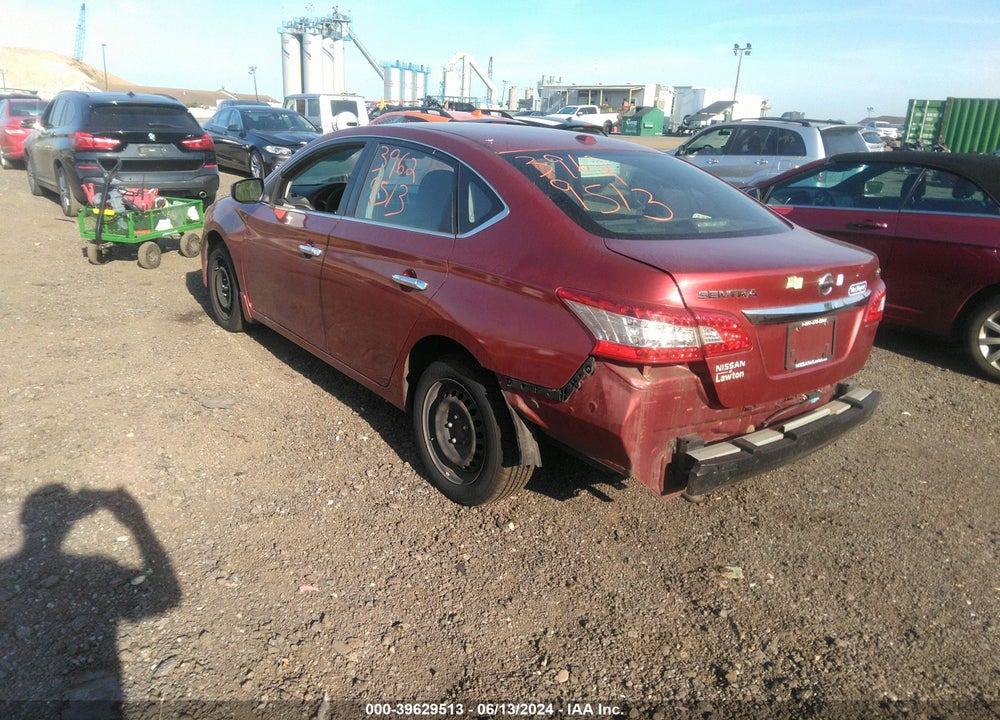 2015 NISSAN SENTRA FE+ S/S/SL/SR/SV VIN: 3N1AB7AP2FY292710