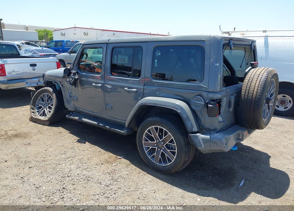 2022 JEEP WRANGLER 4XE UNLIMITED HIGH ALTITUDE 4X4 VIN: 1C4JJXP66NW187124